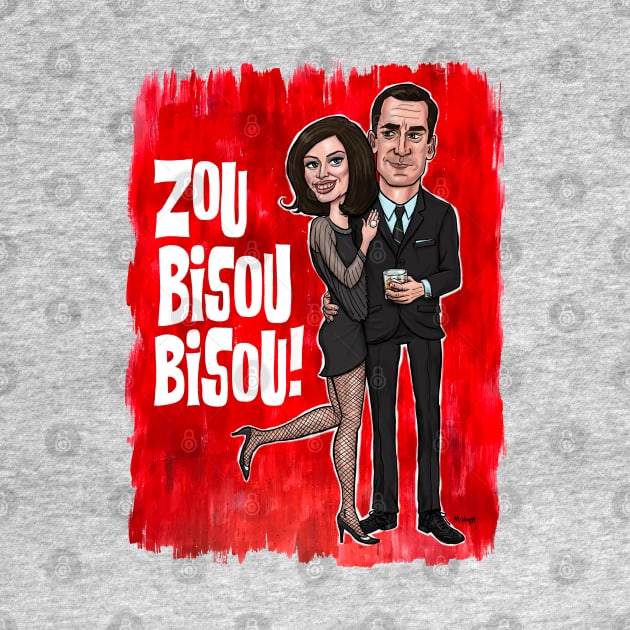 Zou Bisou Bisou by mcillustrator